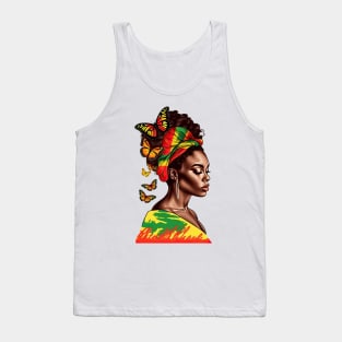 Juneteenth Black History Woman #2 Tank Top